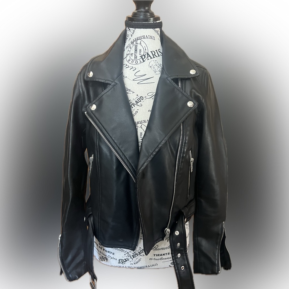 Blank NYC Black Leather Jacket